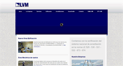 Desktop Screenshot of lvm.cl